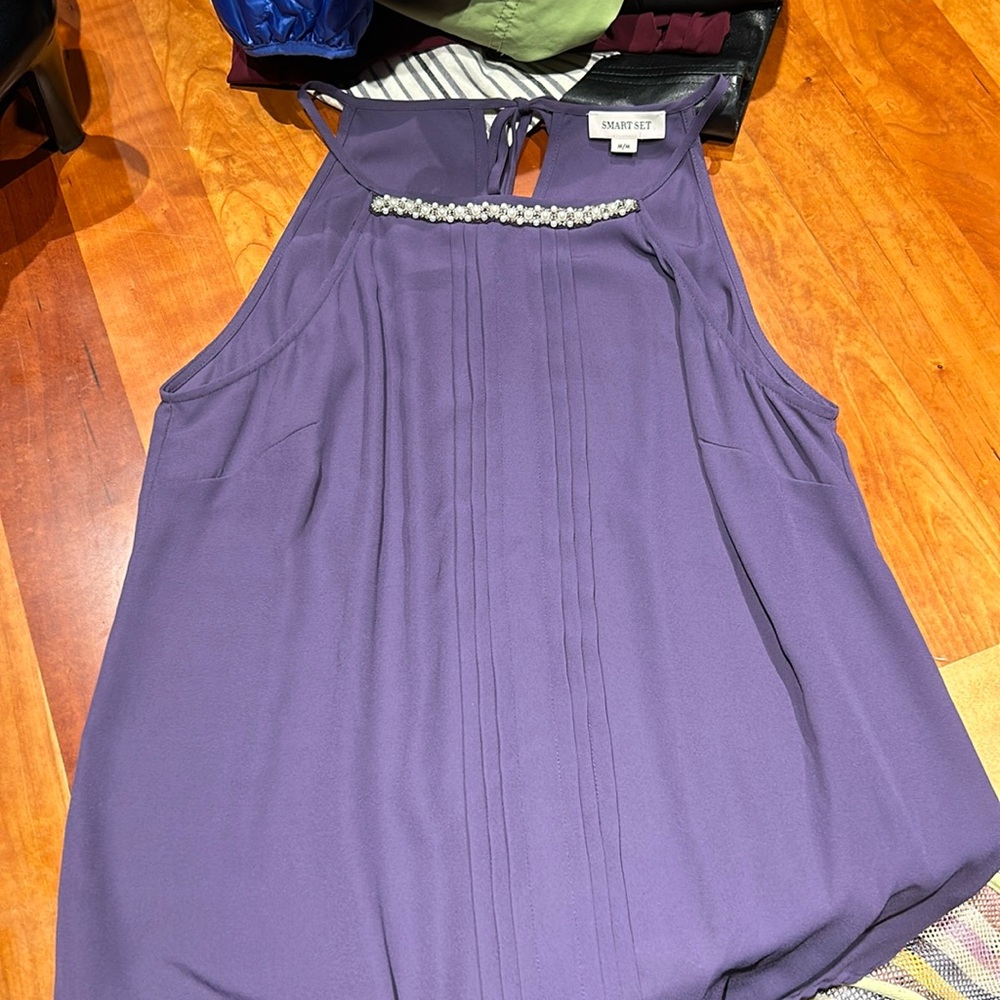 super pretty purple top